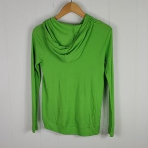lime green gap hoodie